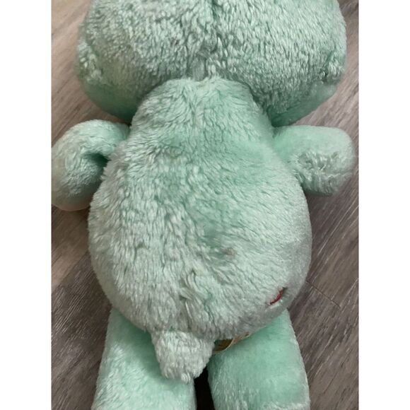 CARE BEARS GREEN BEDTIME BEAR MOON STAR STUFFED ANIMAL PLUSH TOY 1983 13” - Picture 7 of 12